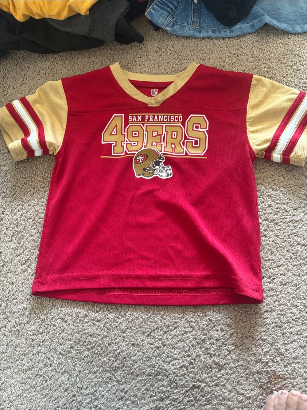 49ers kids shirt